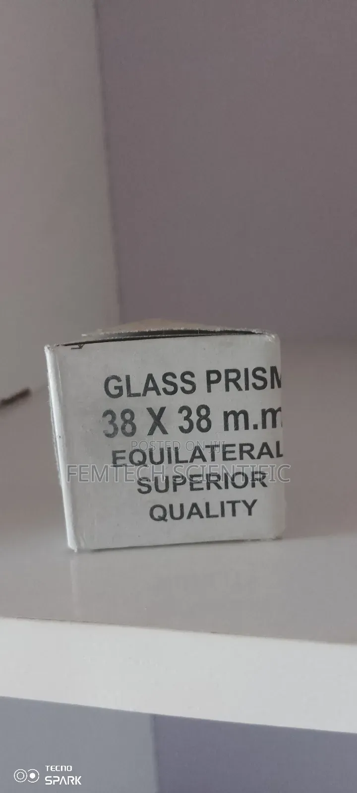Triangular Glass Prism