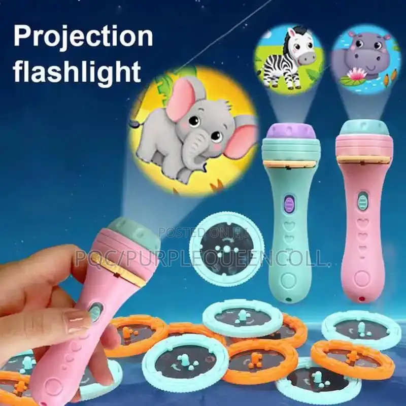 Kids Projector Theater Flashlight Torch Toy
