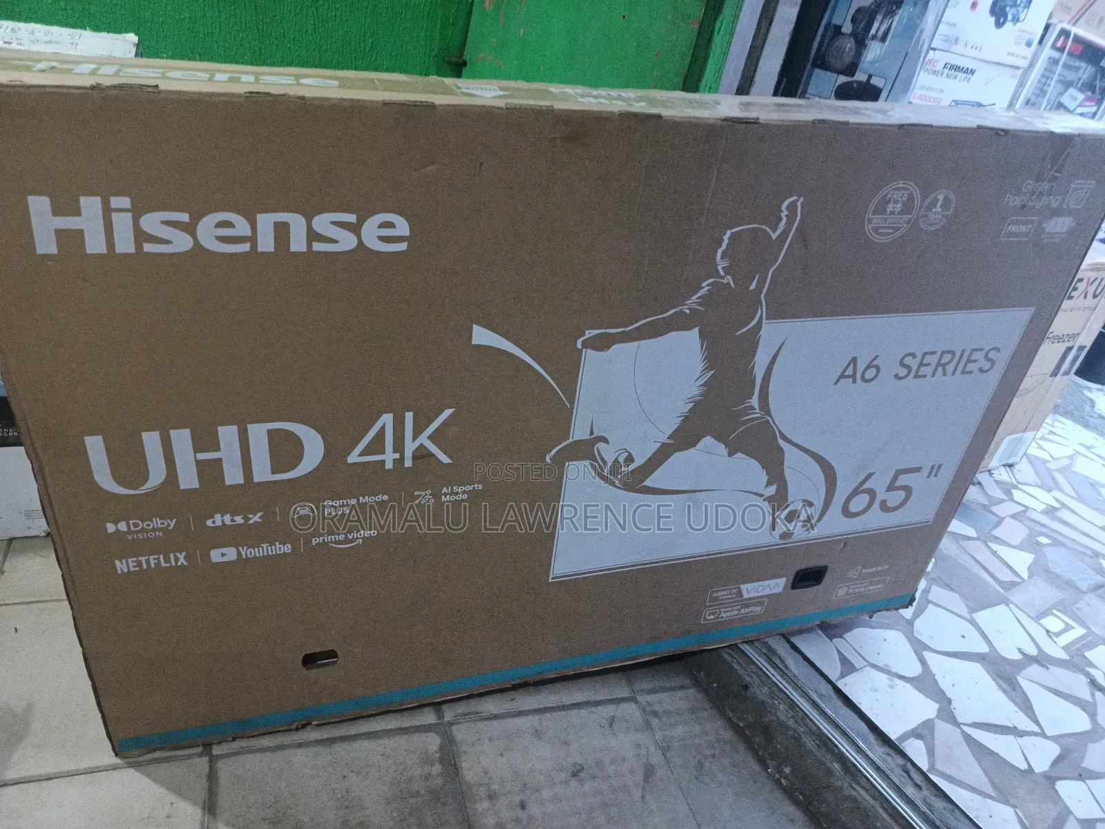 Hisense Smart Tv 65" Uhd