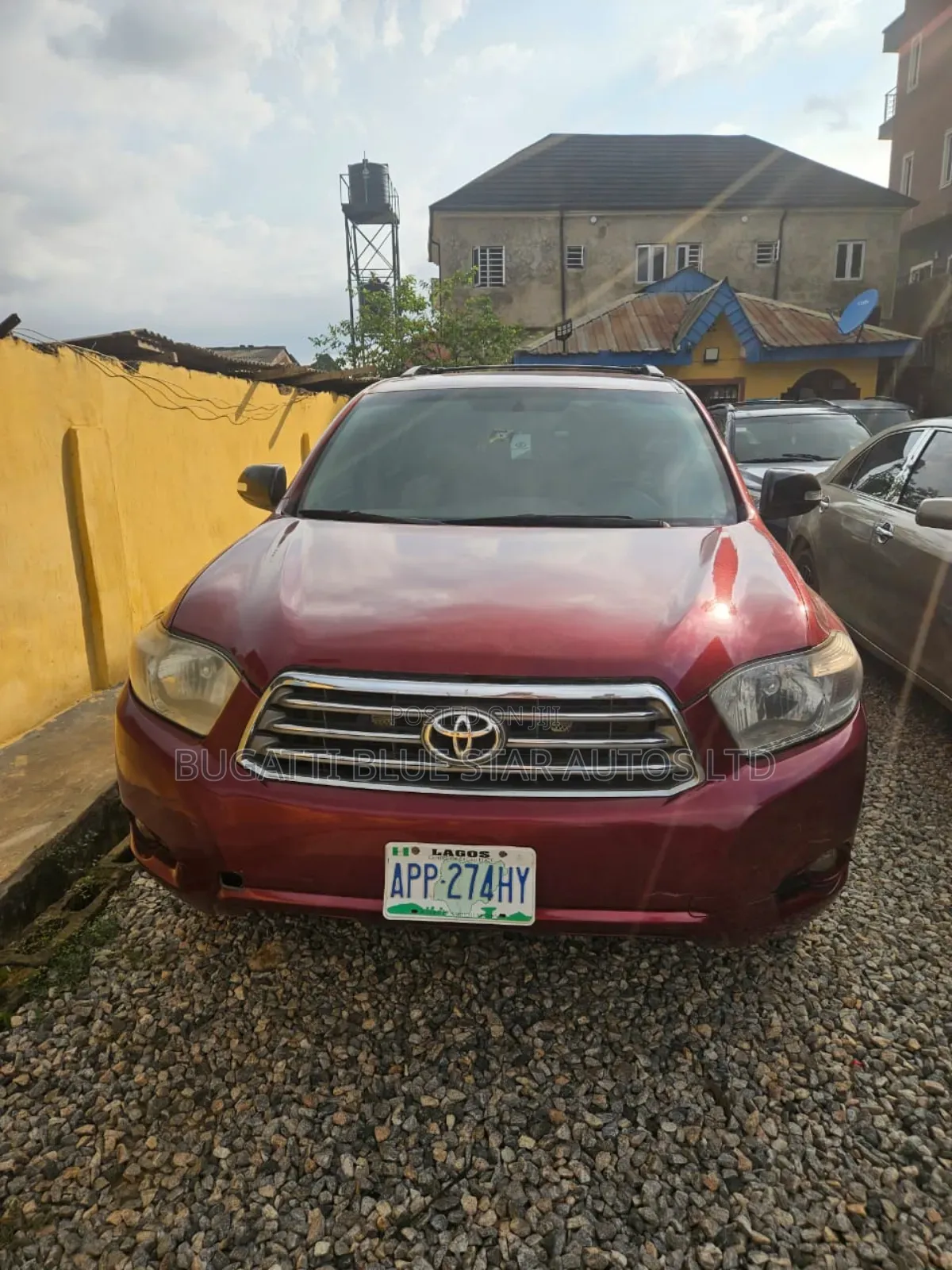 Toyota Highlander Sport 2010 Red