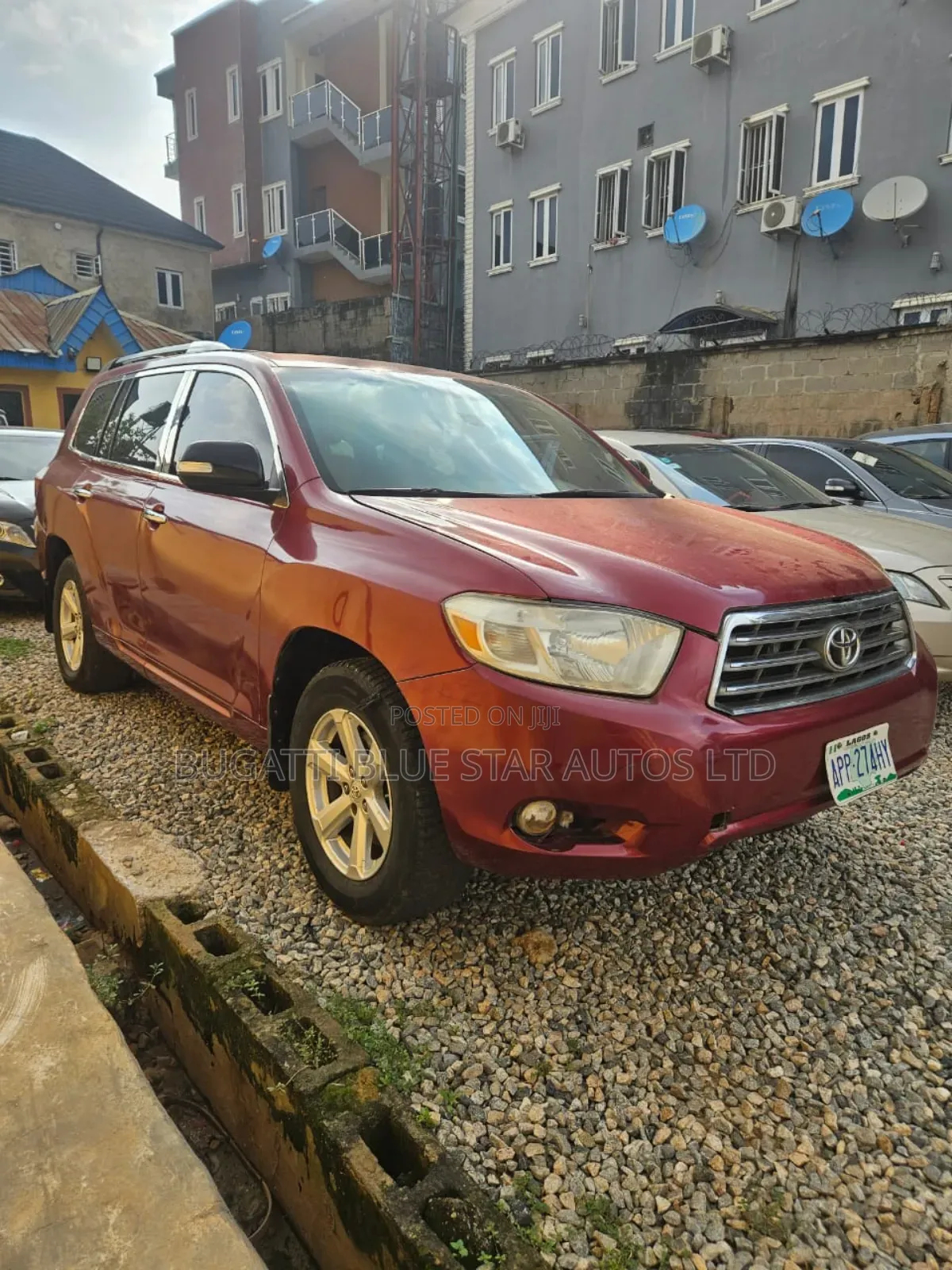 Toyota Highlander Sport 2010 Red
