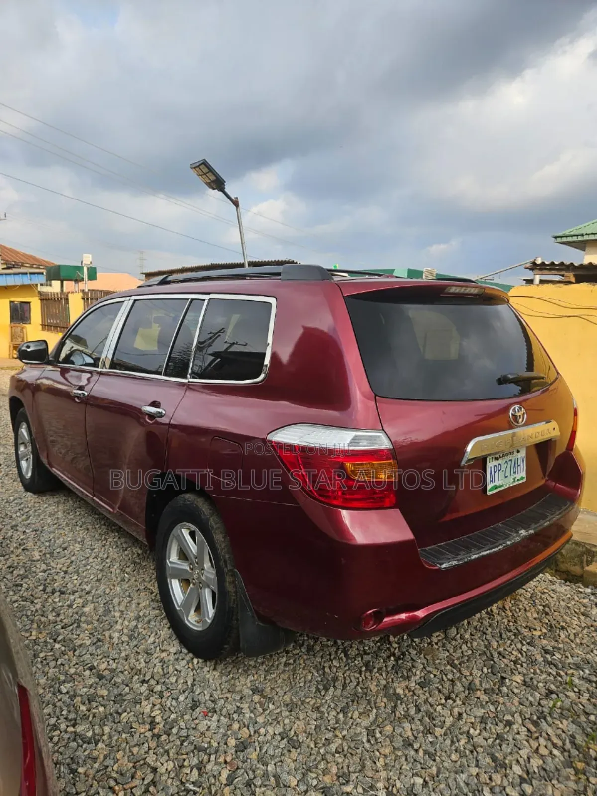 Toyota Highlander Sport 2010 Red