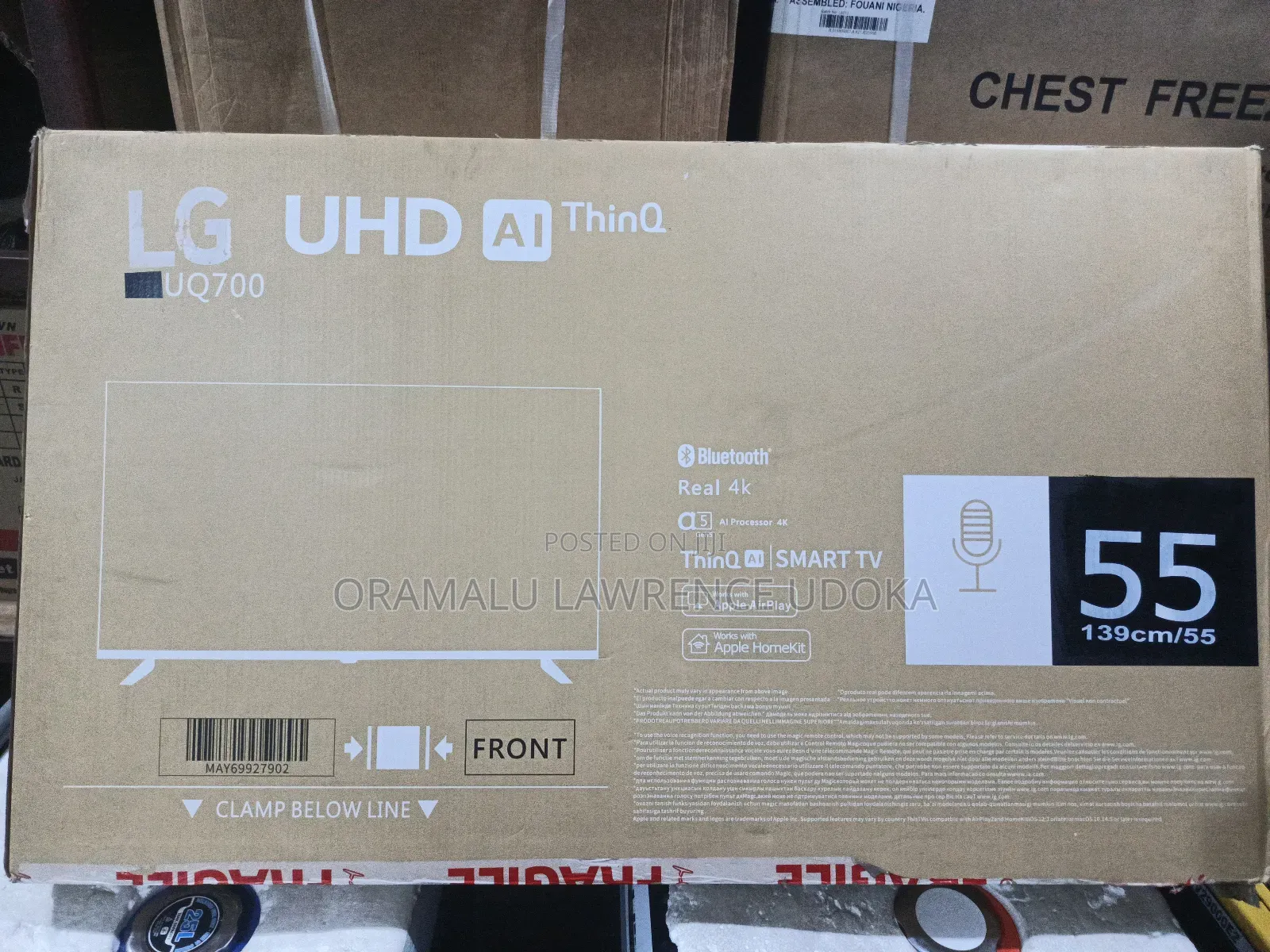 Lg Smart Tv 55" Uhd Ai