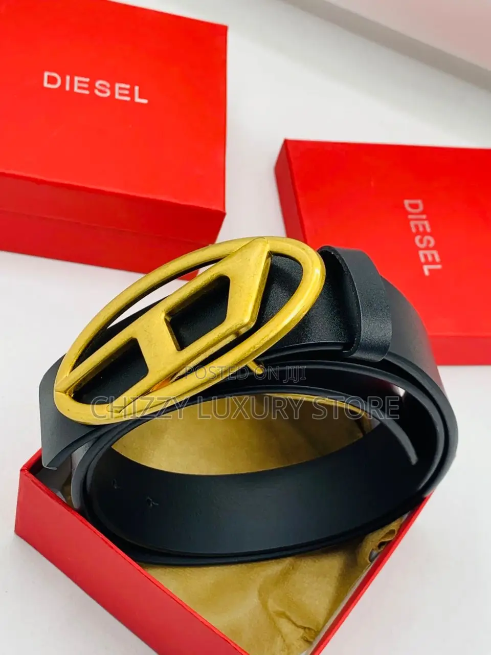 Diesel Quality Luxury Men Genuine Leather Belt