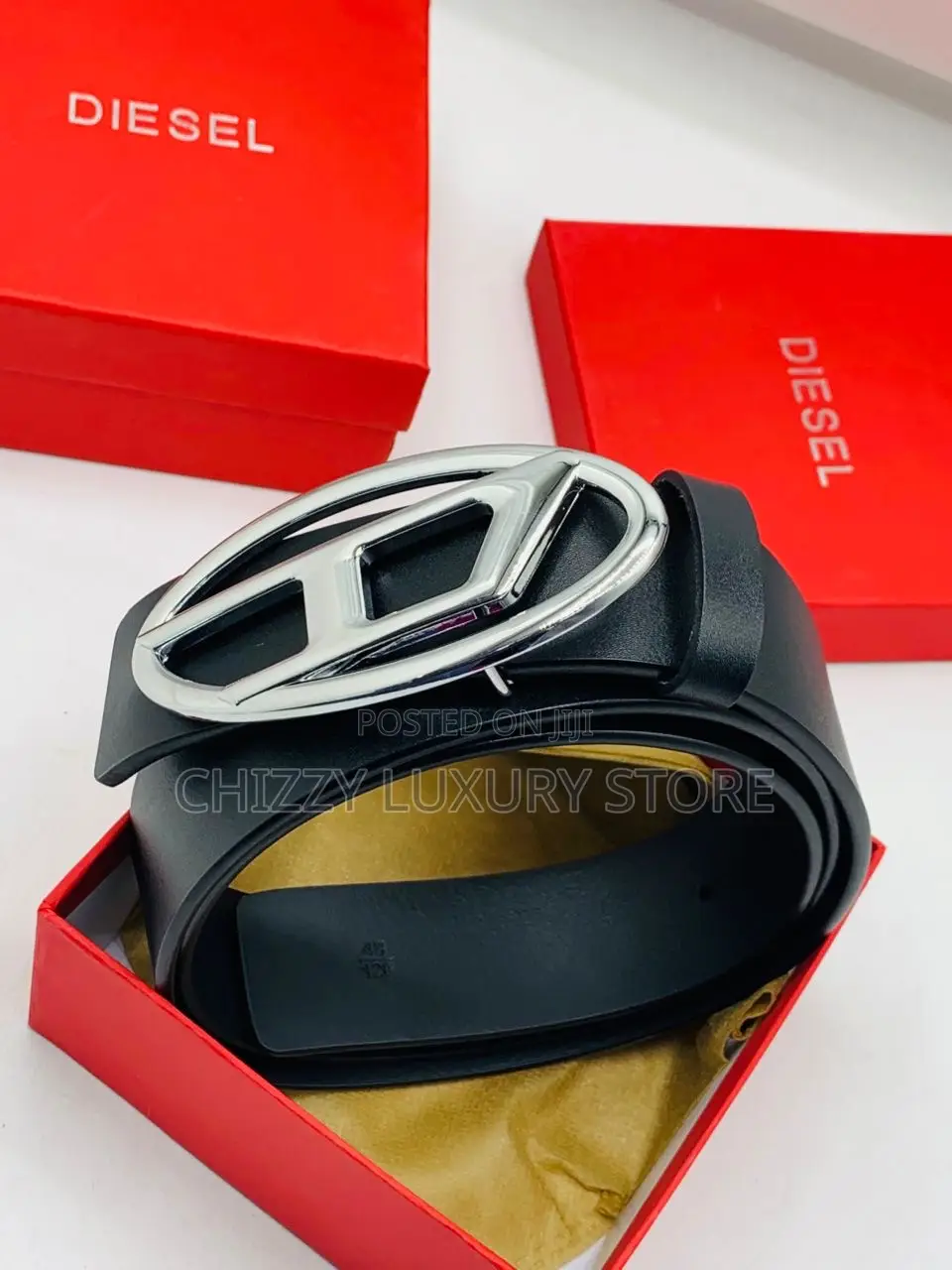 Diesel Quality Luxury Men Genuine Leather Belt