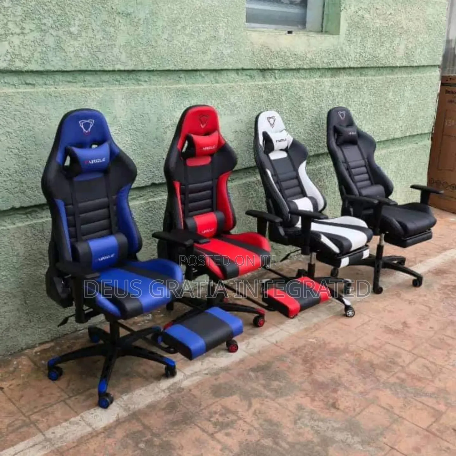 Gaming Chair Black And Blue 3gaming Chair
