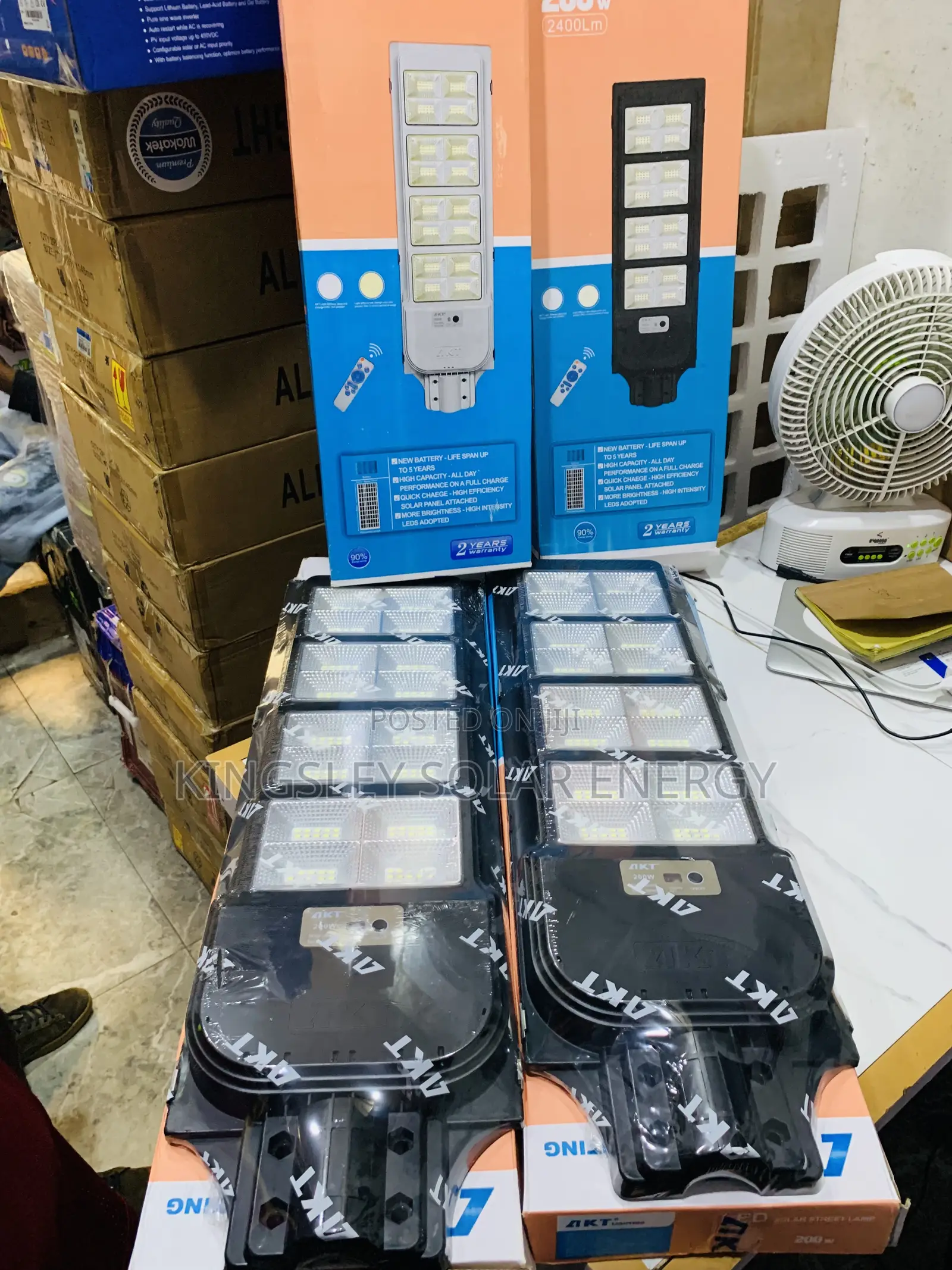 200w Akt Solar Street Light
