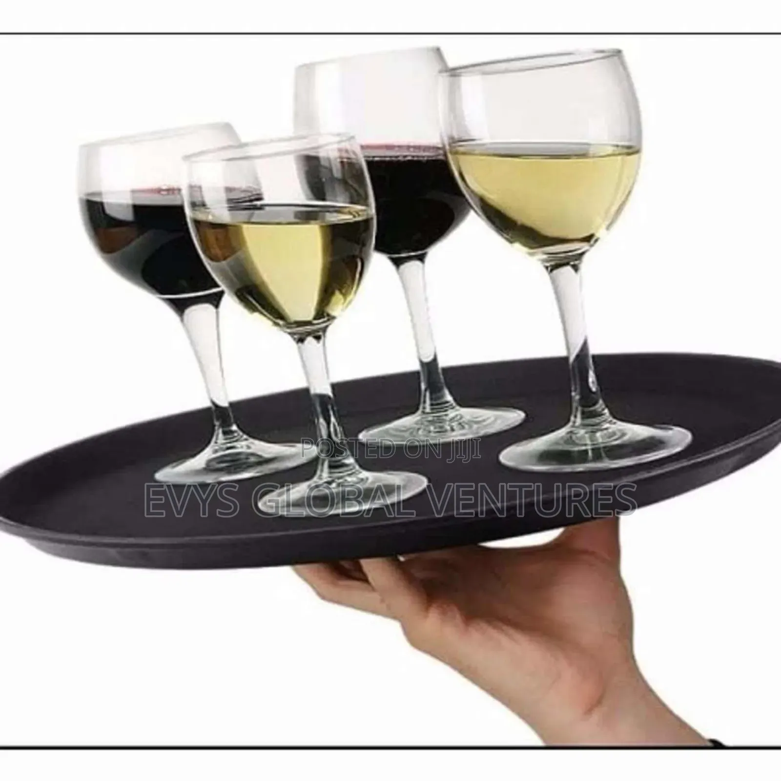 Anti-Slip Serving Bar and Food Tray - 14"