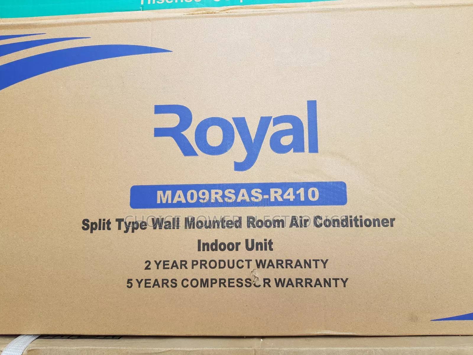 Brand New Royal Split Ac 1hp 100%Copper With Free Kit