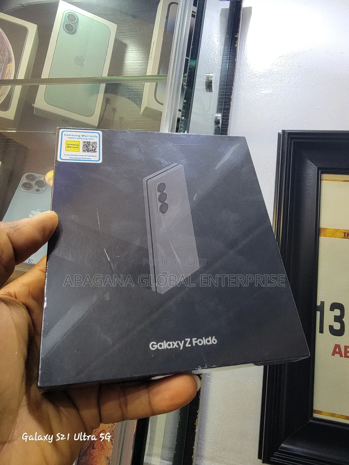 New Samsung Galaxy Z Fold6 256 GB Black
