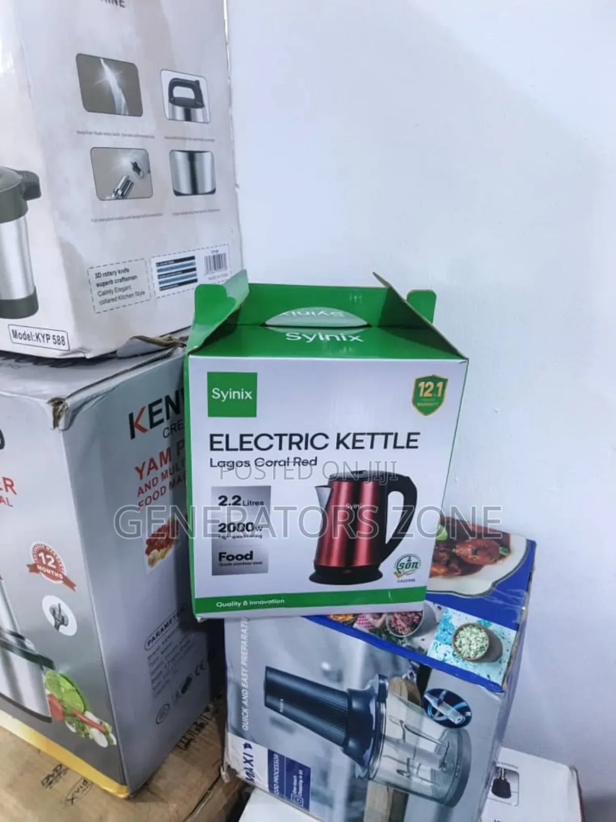 New Design Syinix 2.2l Modern Electric Water Boiler