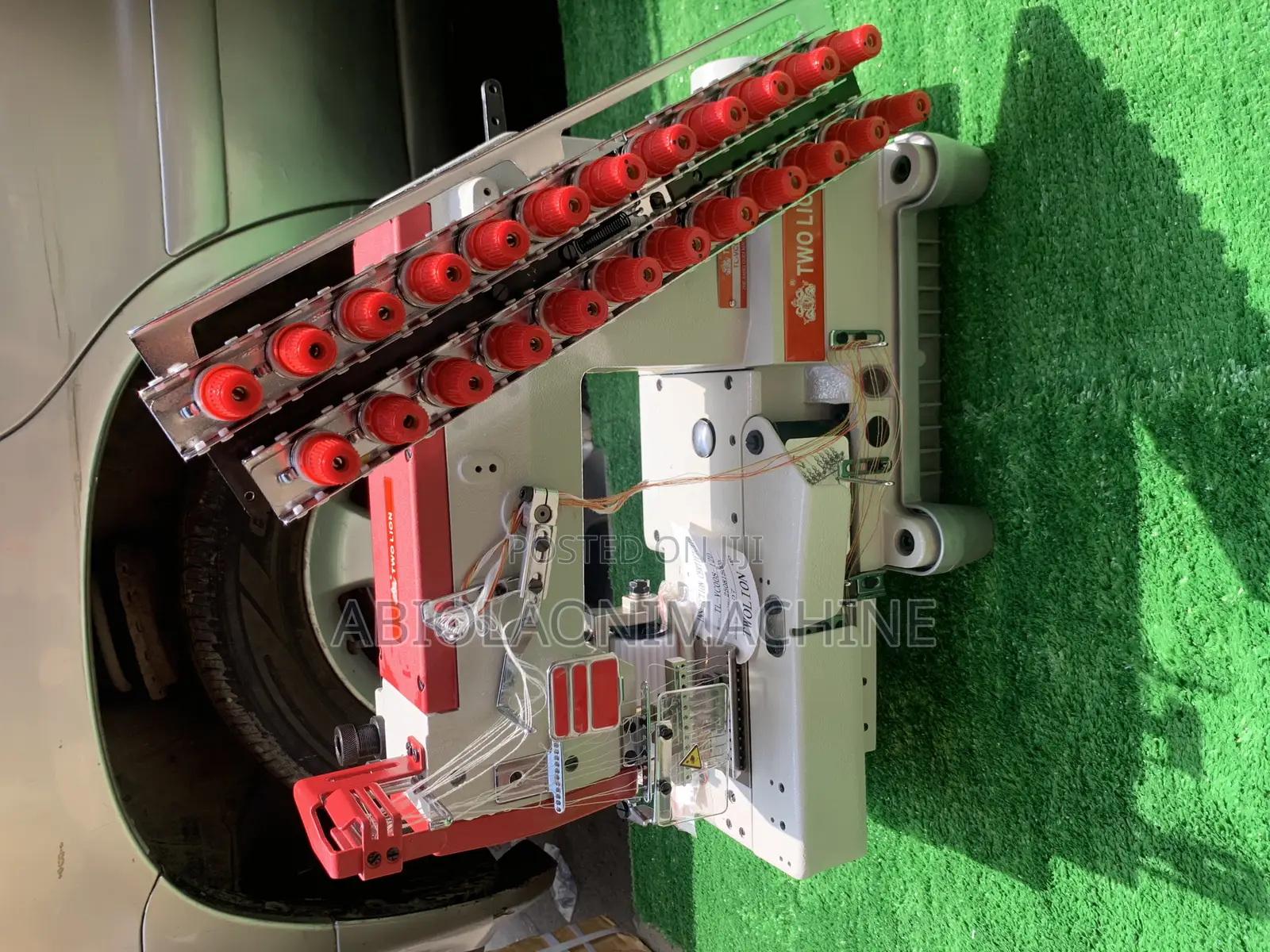 12 Needles Elasticator Sewing Machine for Jogger, Boxers Etc