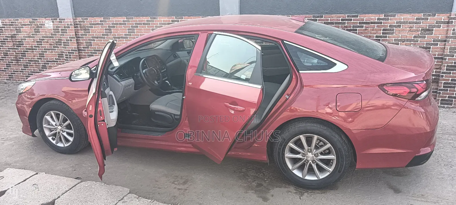 Hyundai Sonata SE 2019 Red