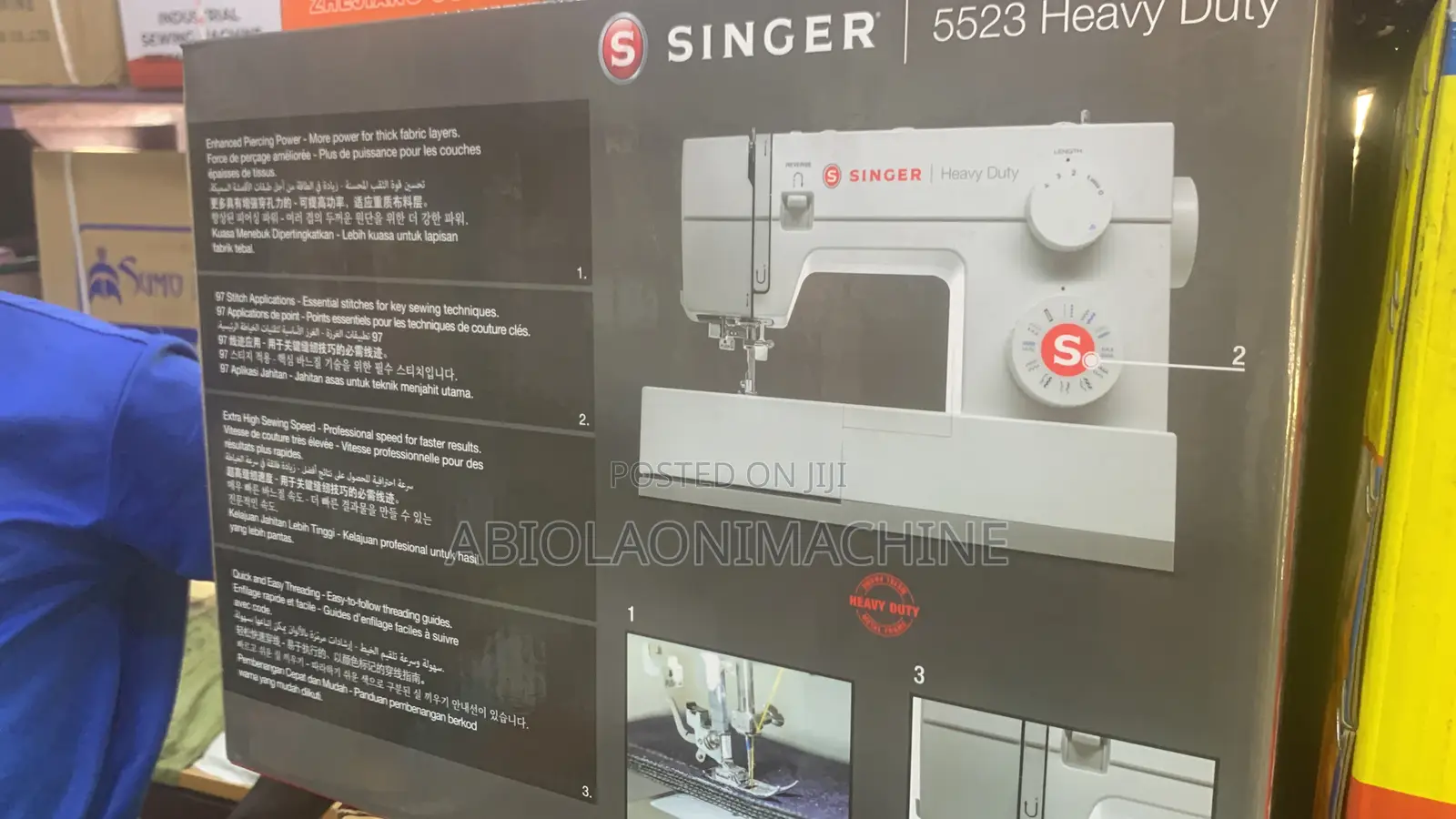 Singer 5523 Heavy Duty Multifunctional Sewing Machine