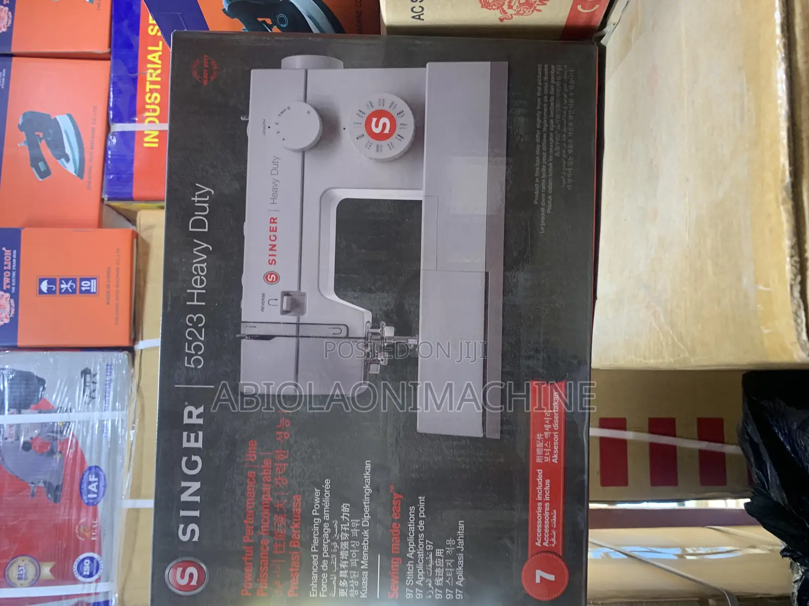 Singer 5523 Heavy Duty Multifunctional Sewing Machine