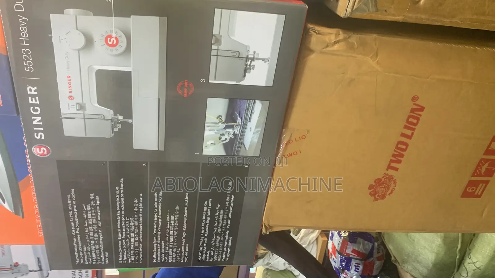 Singer 5523 Heavy Duty Multifunctional Sewing Machine