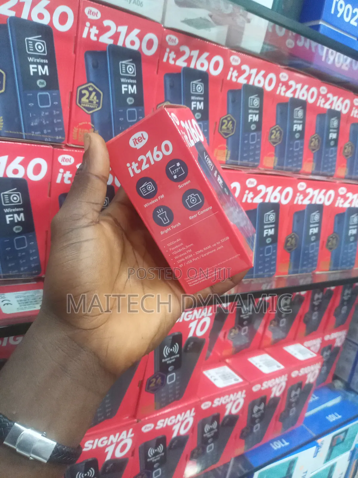 New Itel it2160 Black