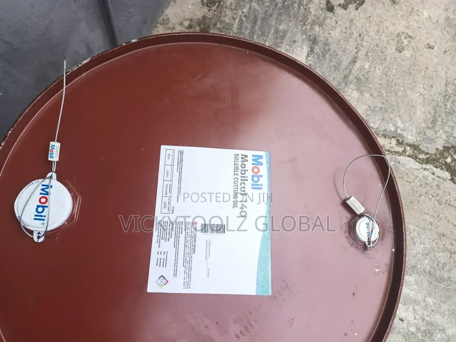 Mobil Mobilcut140 Soluble Cutting Oil 208liters