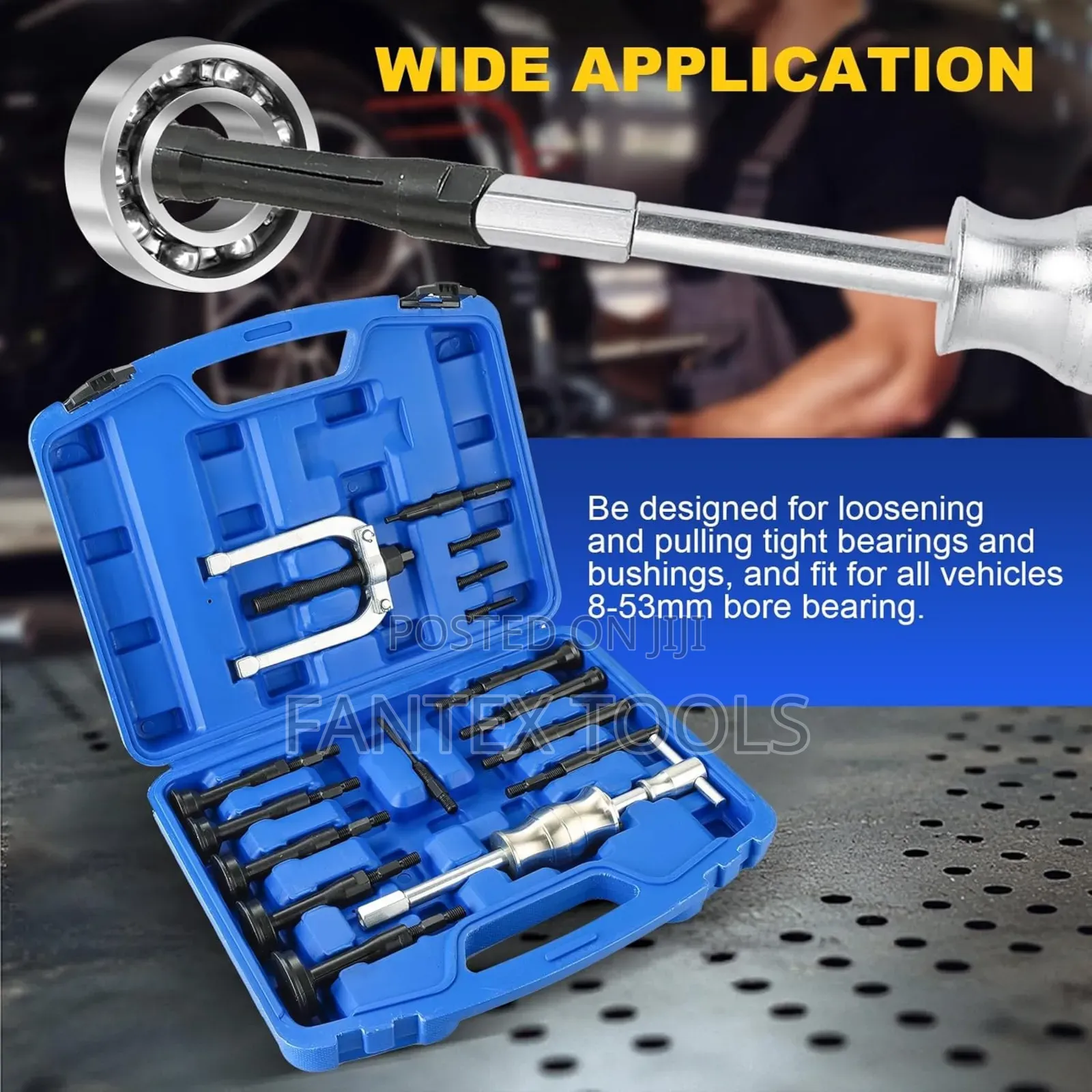 16pcs Inner Bearing Puller Kit.