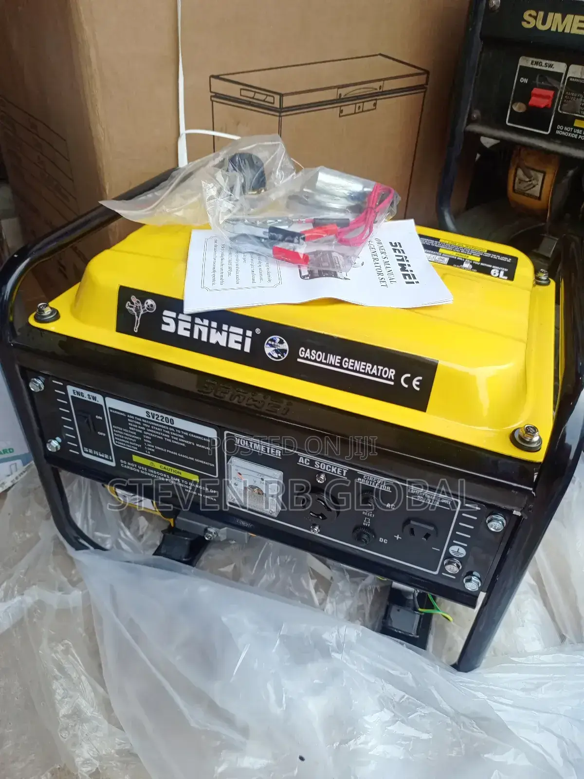 Senwei Sv2200 1.3kva Manual Generator