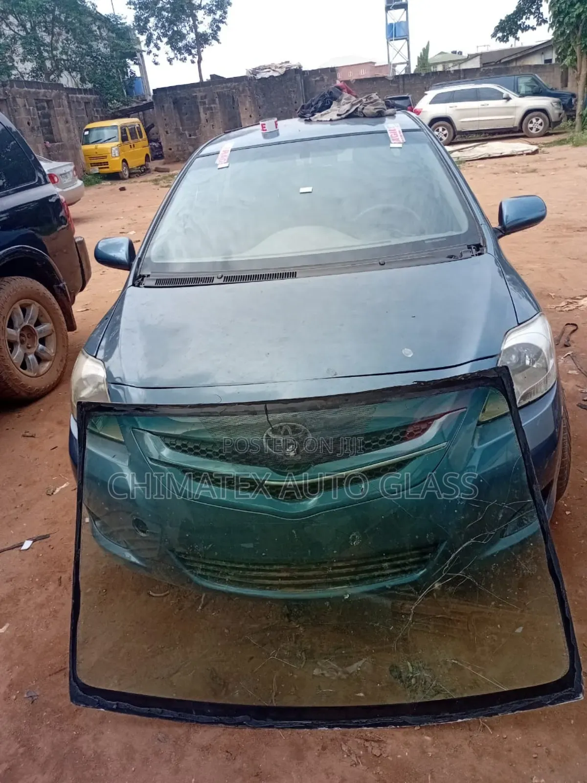 Toyota Yaris 2008 Saloon Windscreen Glass Available