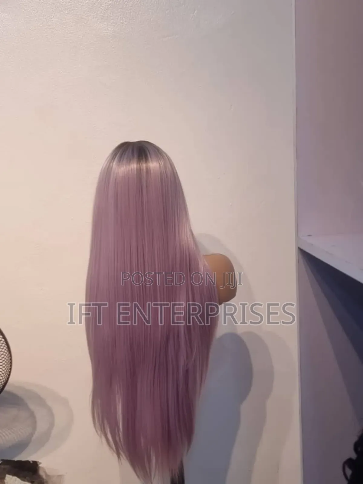 13 by 3 Full Lace Frontal Lilac Ombre Human Hair Wig