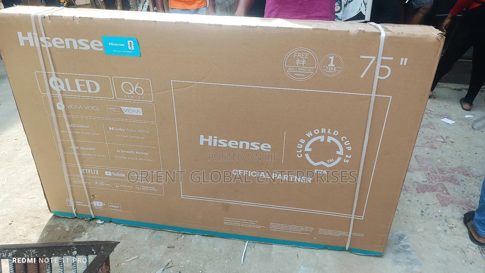 Hisense 75inch Qled Smart Uhd Tv