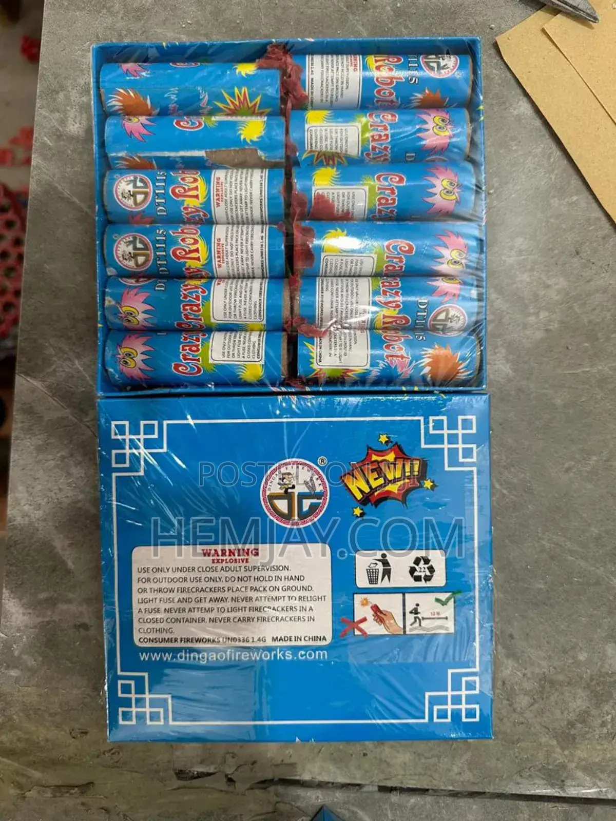 Crazy Robots Bomb "12pcs". Firework. Click to See More