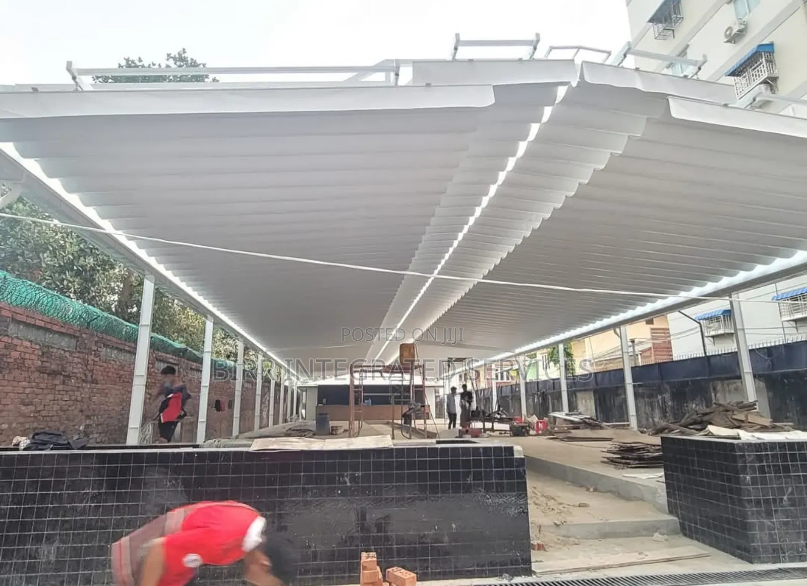 Automatic Retractable Roofing , Pergola