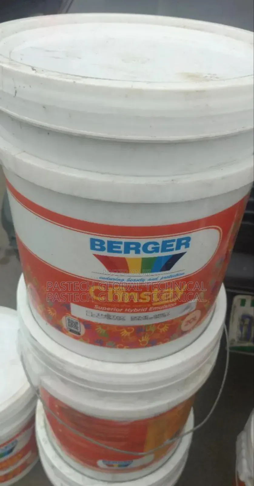 Berger (Dove Grey) Clinstay Superior Hybrid Emulsion// 20ltrs Pail