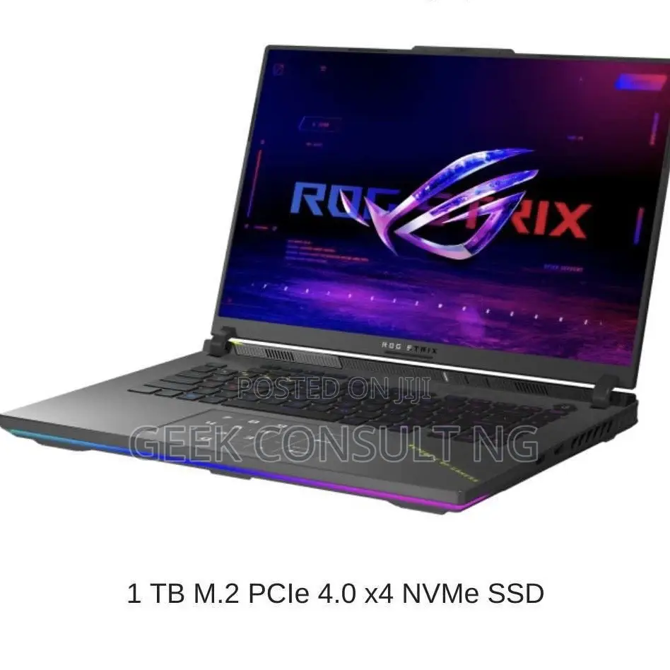 New Laptop Asus ROG Strix G16 G614 16GB AMD Ryzen 9 SSD 1T