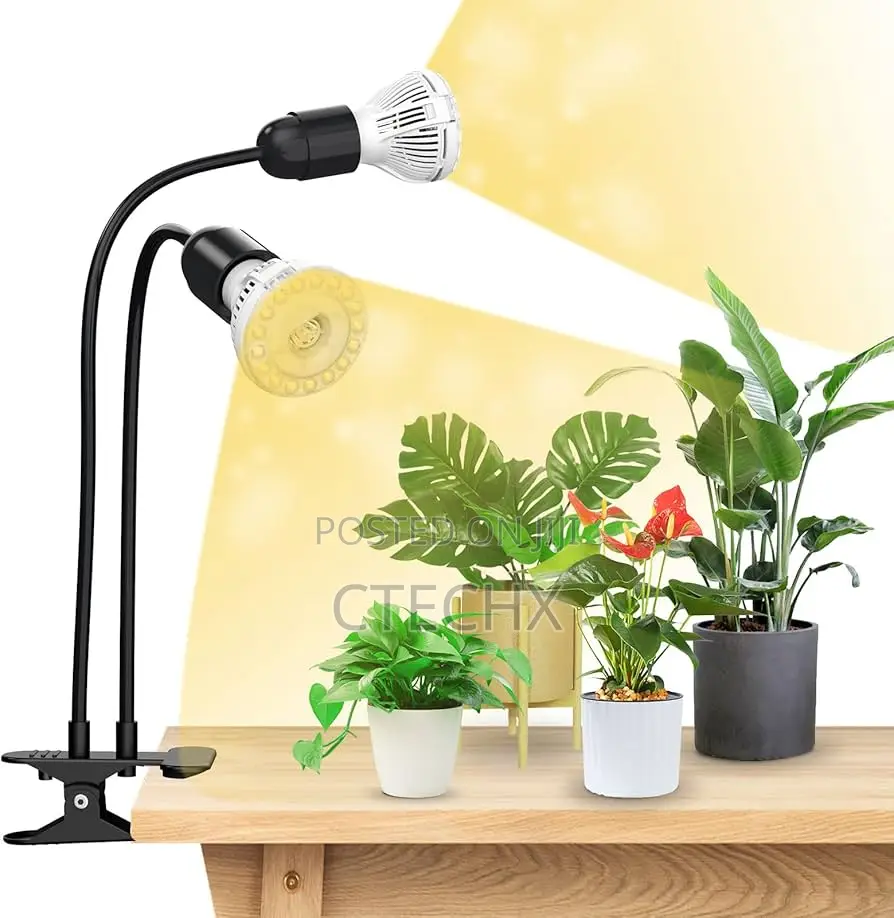 Sansi 300w Led Plant Grow Lights, 2-Head Full Spectrum