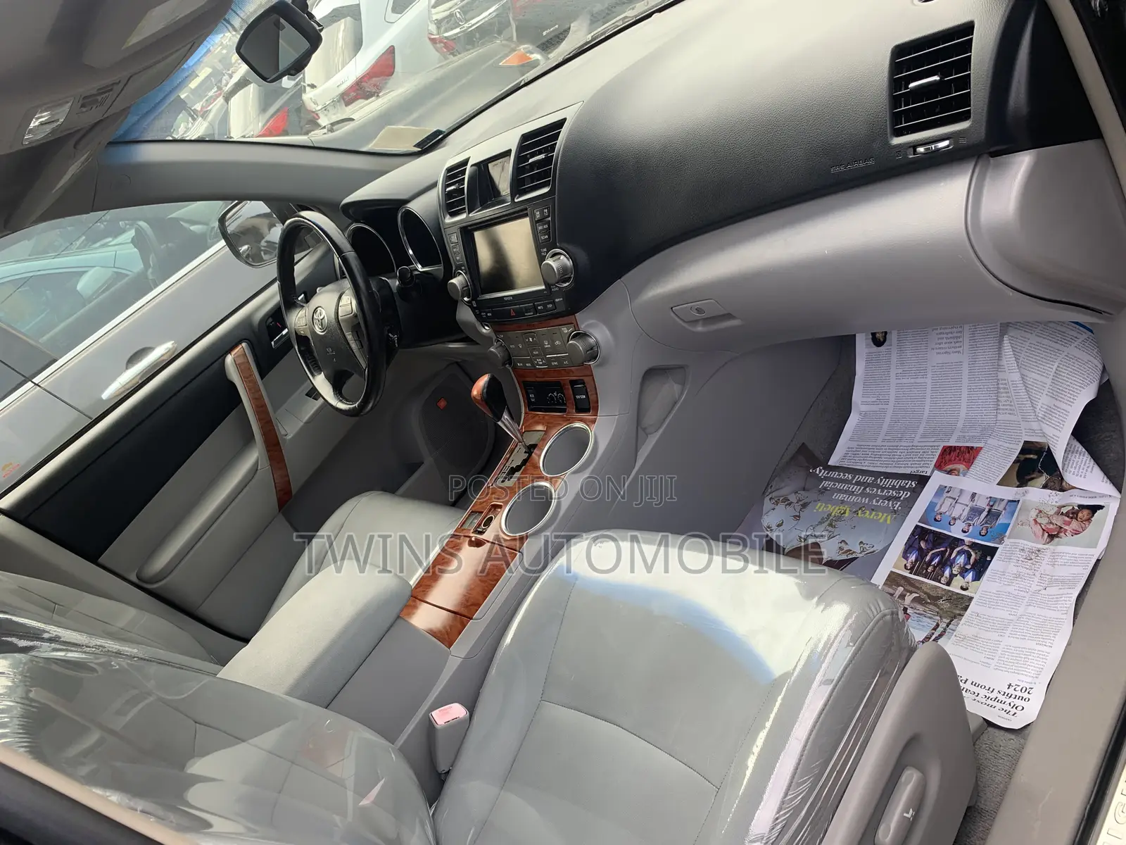 Toyota Highlander Limited 2010 Gray