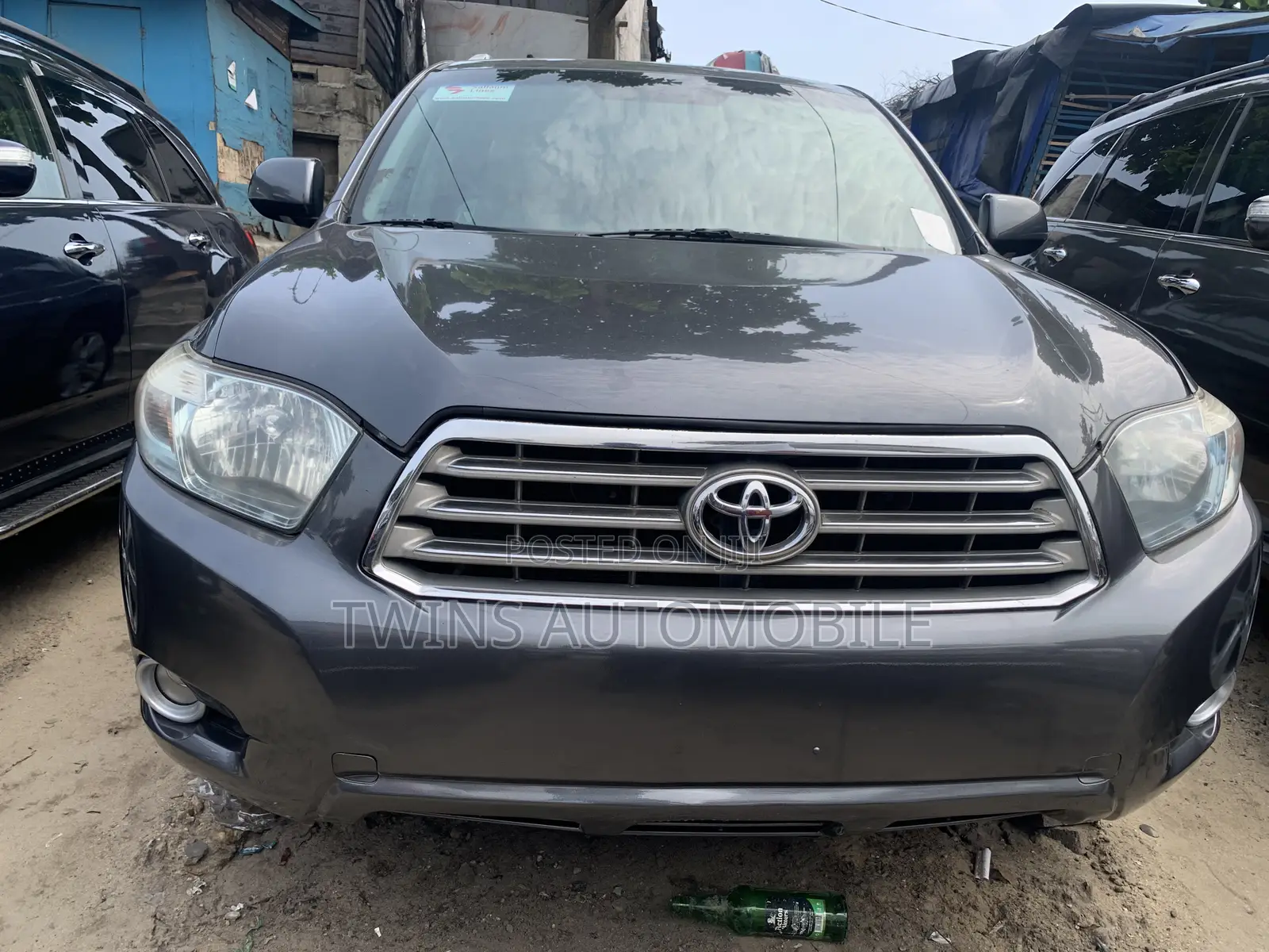 Toyota Highlander Limited 2010 Gray