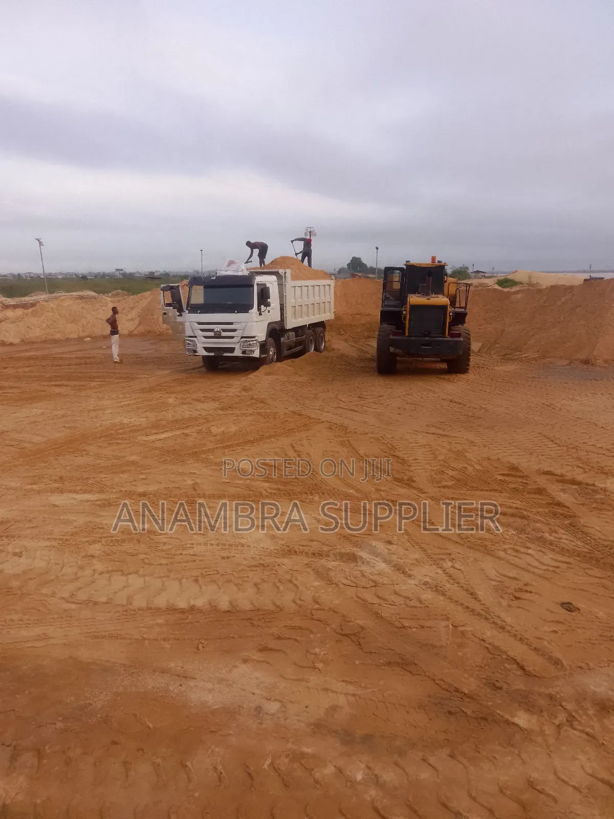 Top-Quality Sharp Sand Plaster Sand Laterite Delivered Across Anambra