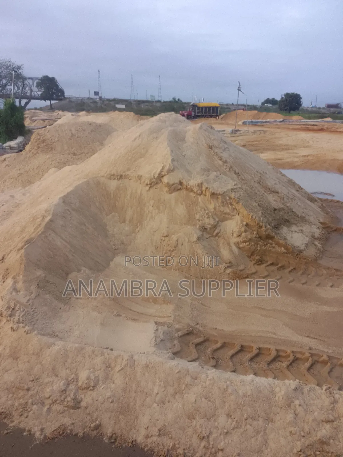 Top-Quality Sharp Sand Plaster Sand Laterite Delivered Across Anambra