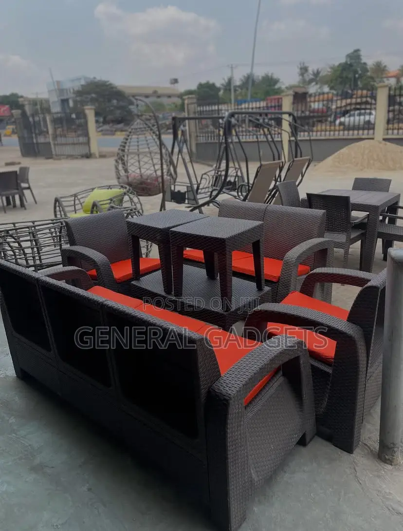 Outdoor Chair Table Set by 7