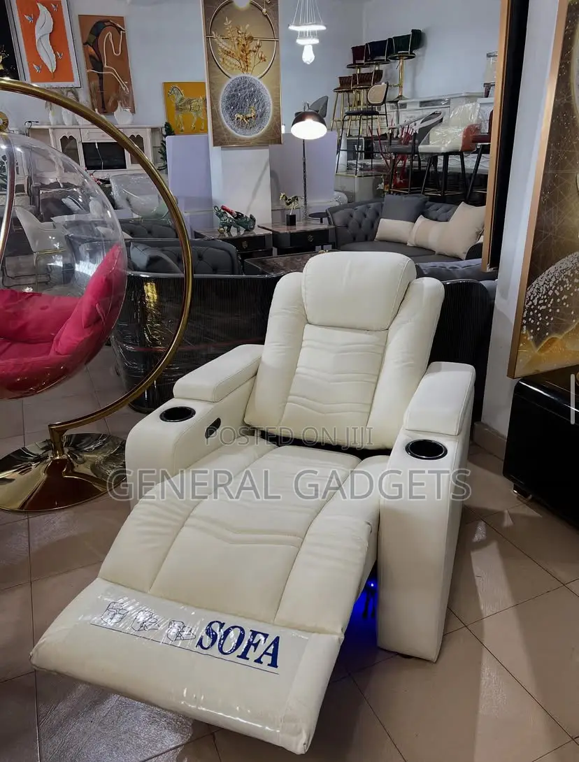 Luxurious Electric Leather Cinematic Sofa