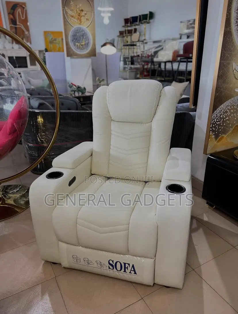 Luxurious Electric Leather Cinematic Sofa