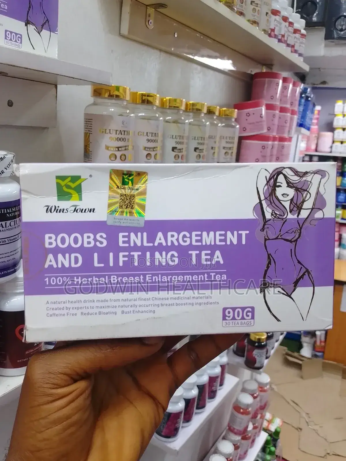 Boobs Enlargement and Lifting Tea