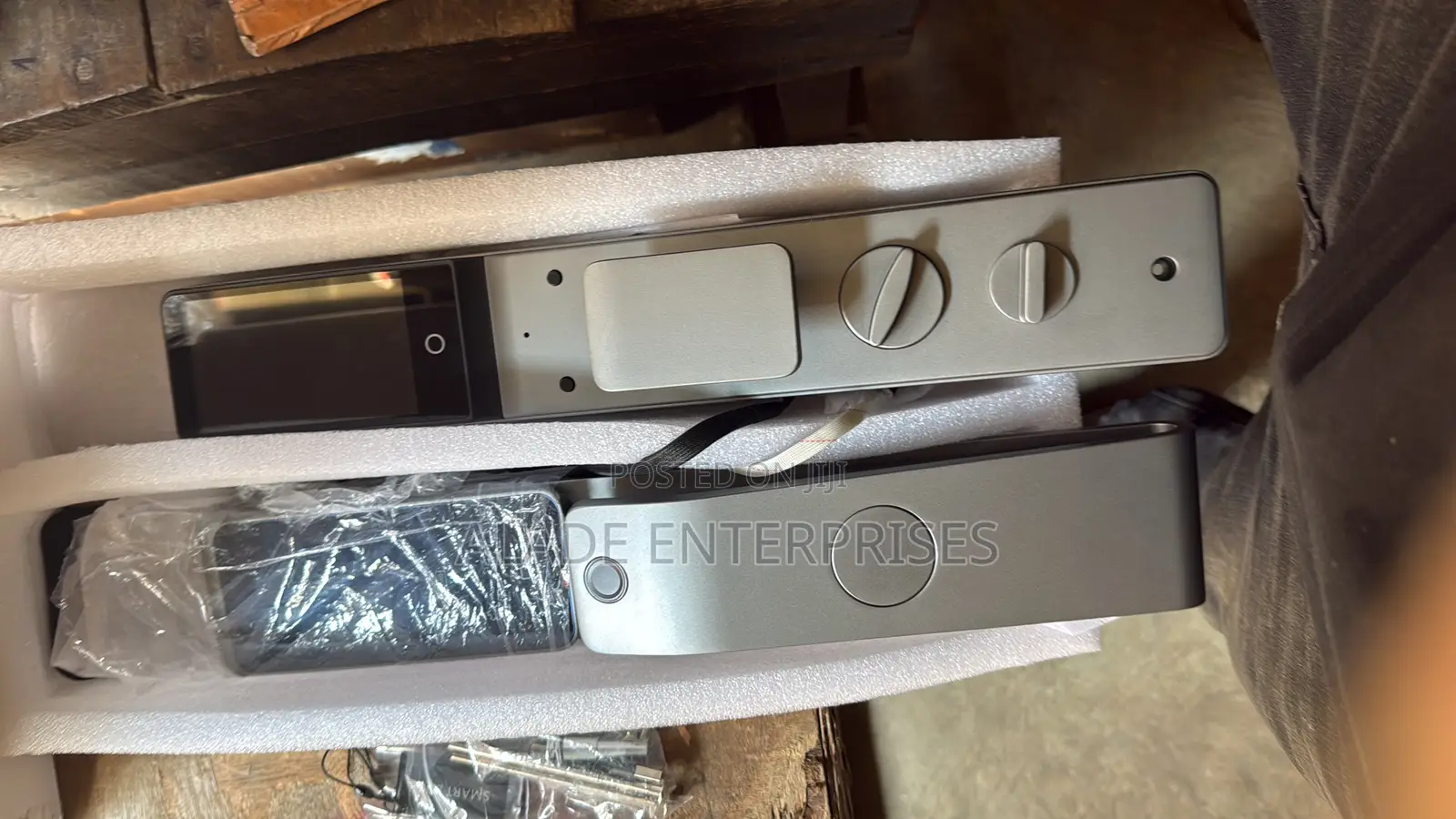 High End Waterproof Luxury Smart Door Lock Face Id + Palm Vein Unlock