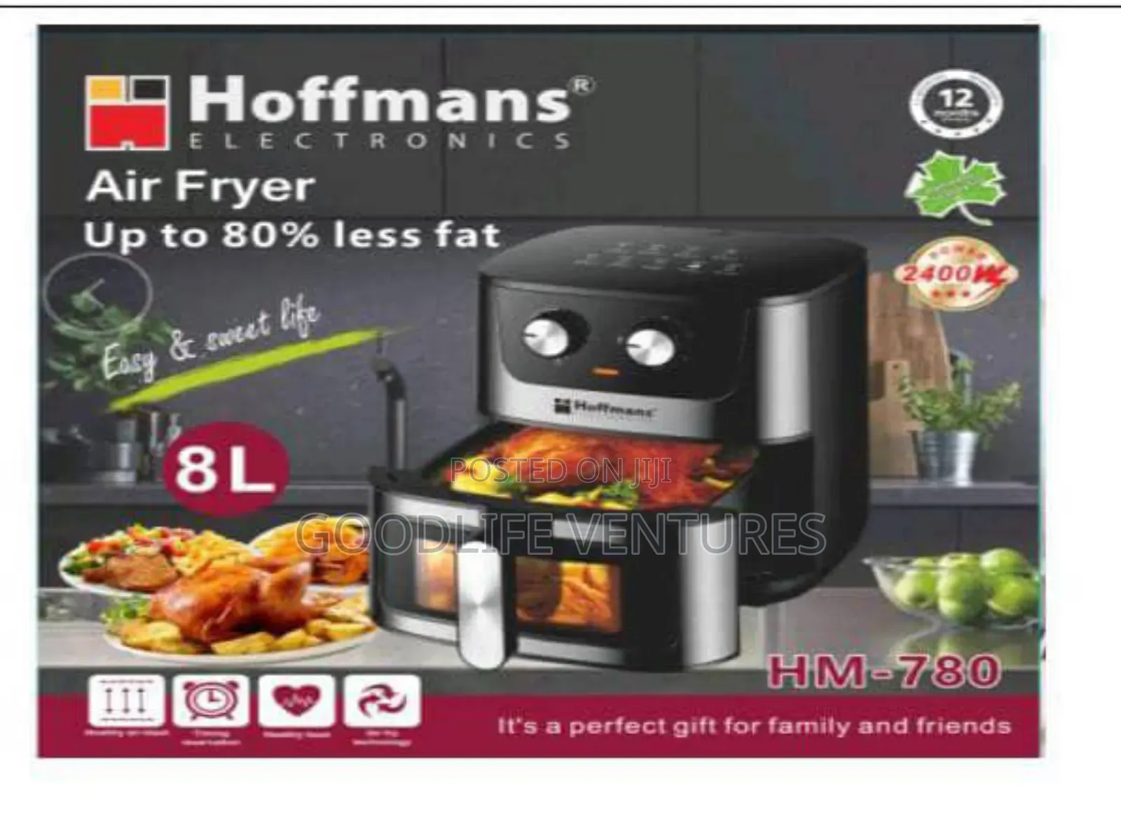Hoffman 8-Liter Air Fryer
