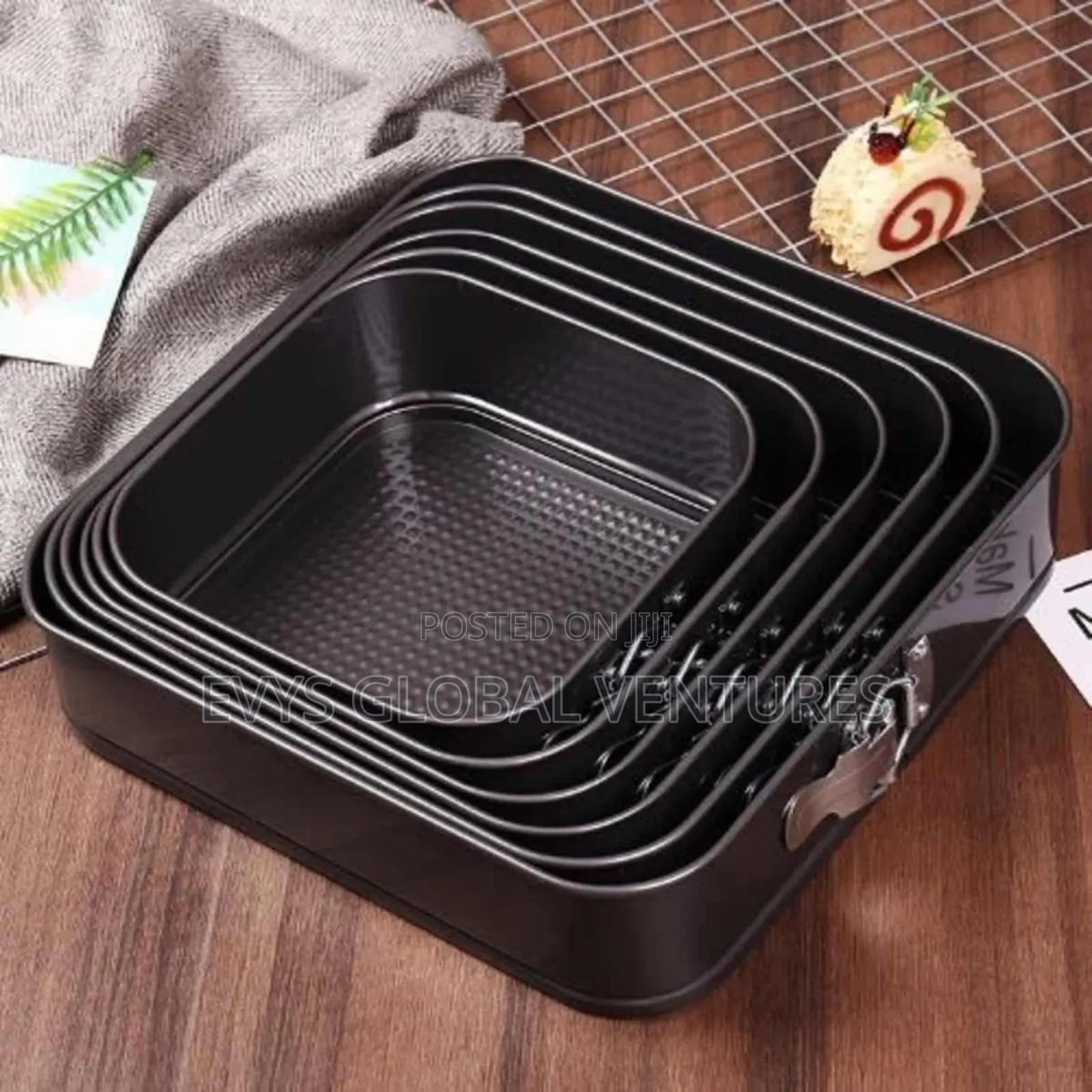 Reusable Cake Baking Pan - 5pcs