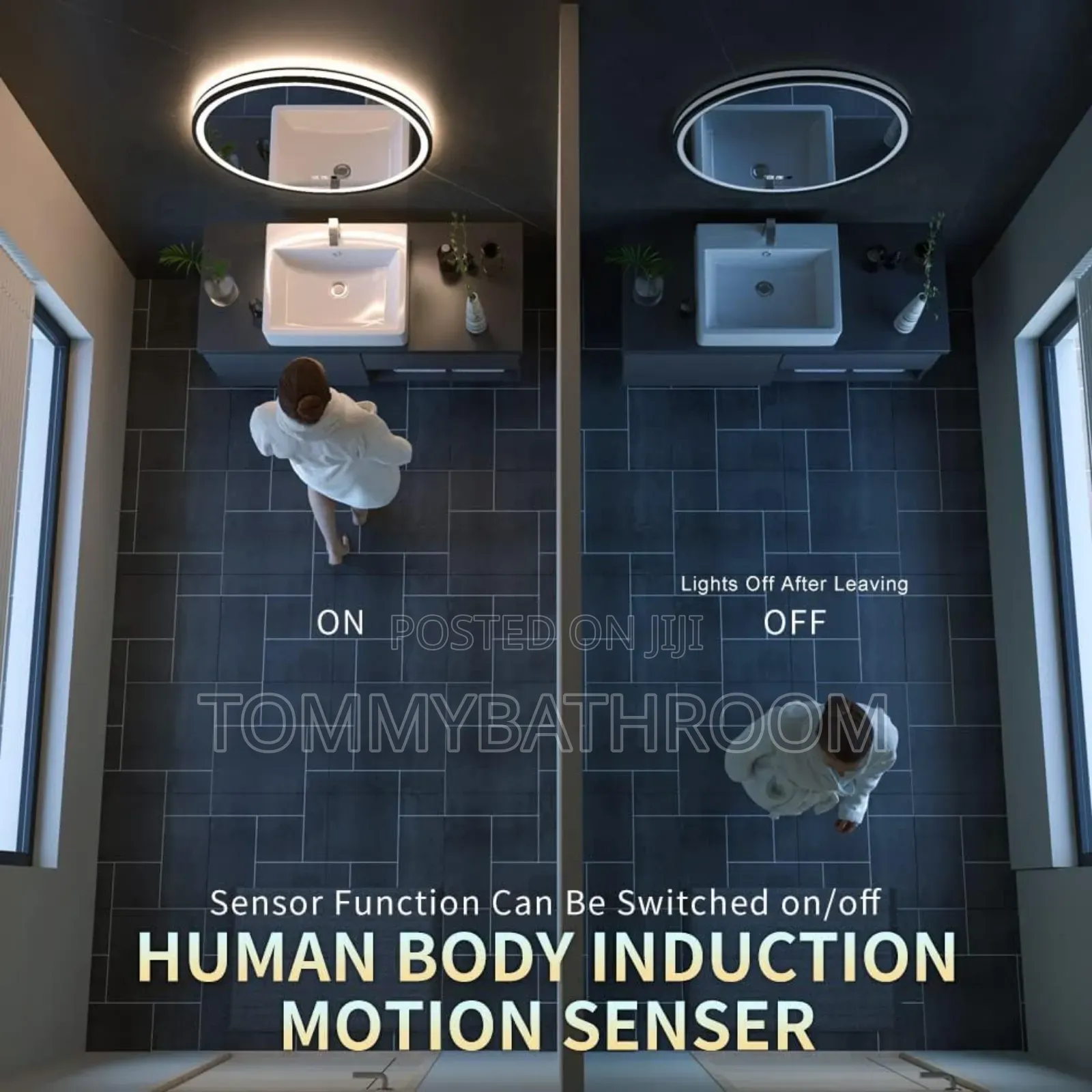 Led Mirror Body Sensor