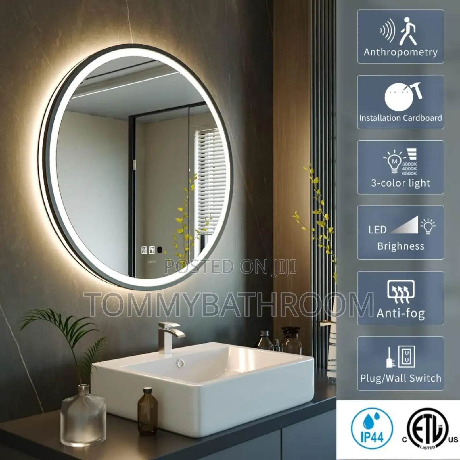 Led Mirror Human Sensor