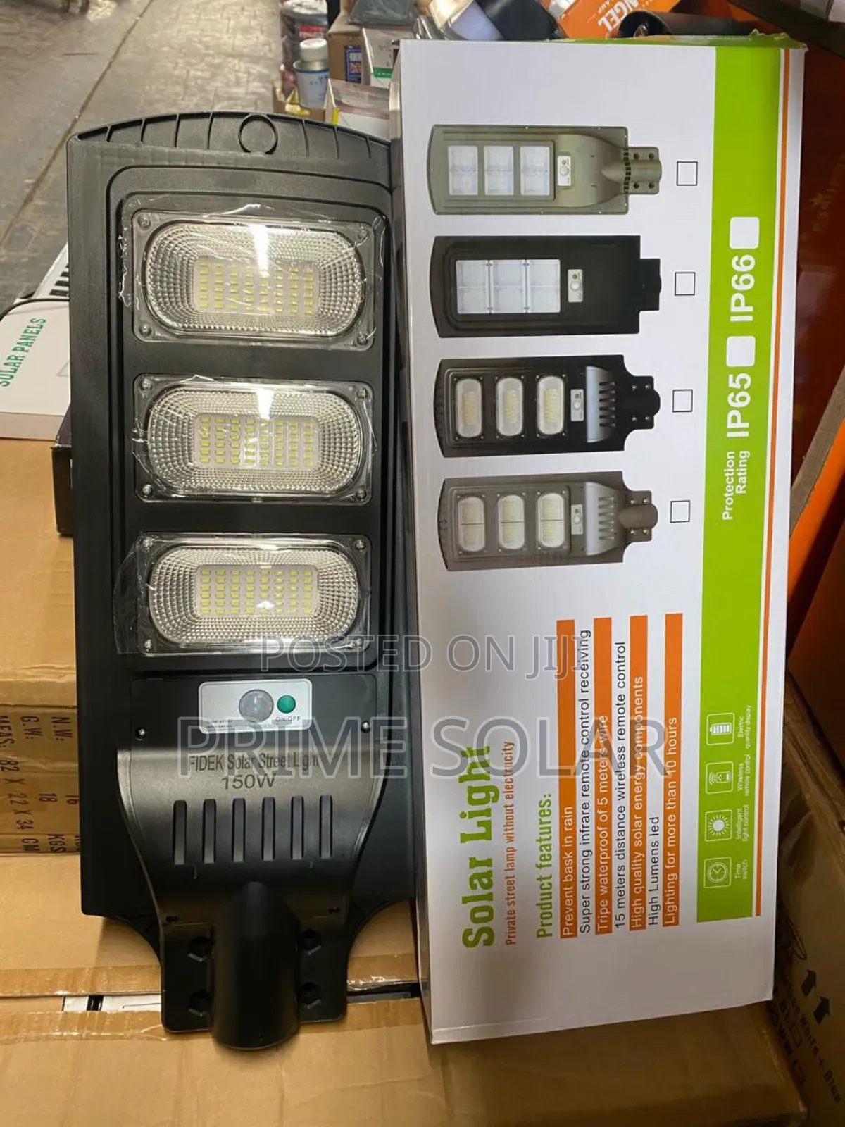 3 Eyes Solar Street Lights 