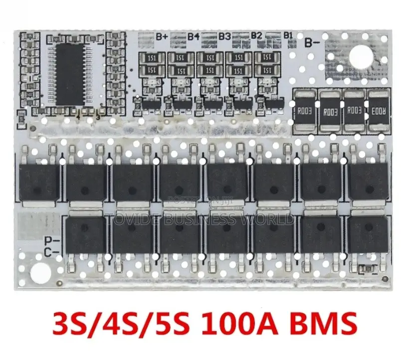 4s 100a 12v Bms For Lithium Phosphate 3.2v