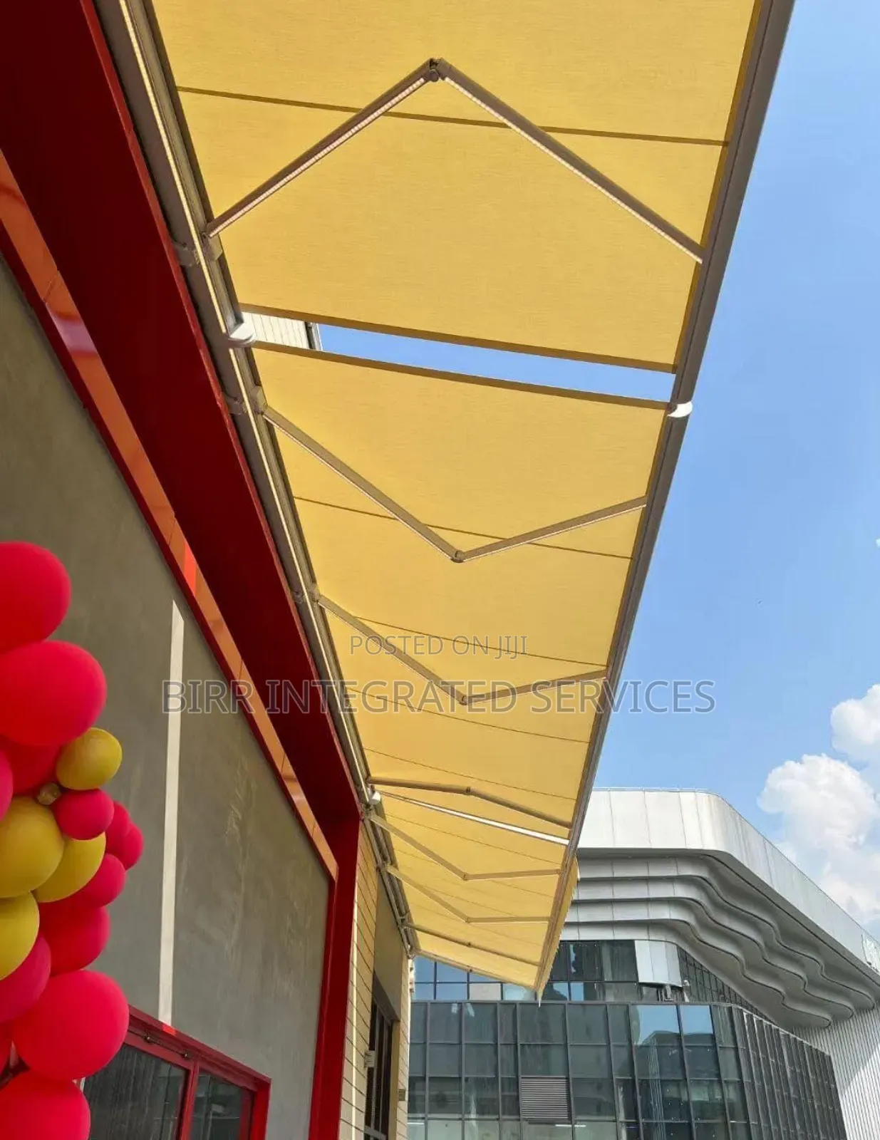 Pergola Retractable Roofing And Awning, Pool Side And Sit Out