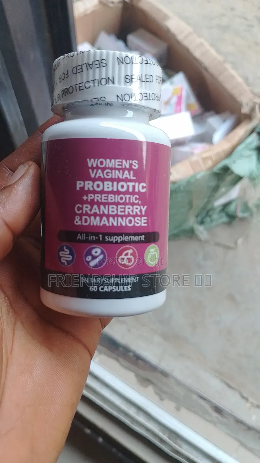 Women's Vagina Probiotics- Prebiotics Cranny Berries And Dmannose