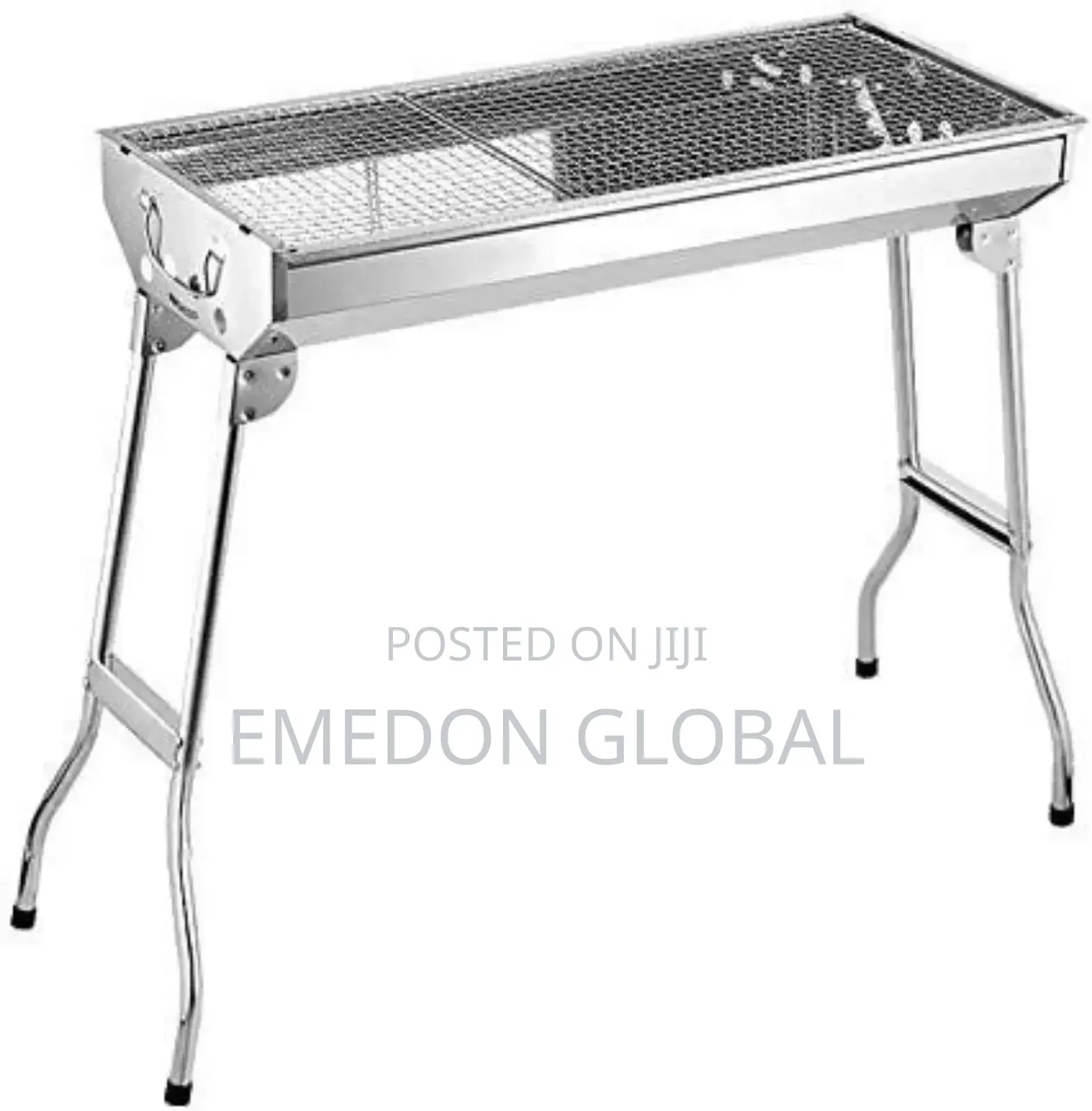 Foldable Free Standing Stainless Steel BBQ Charcoal Grill